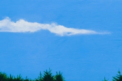 Mid-Summer, Mid-DayOil on board, 7"X18"