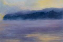 Morning MistOil on board, 30" square