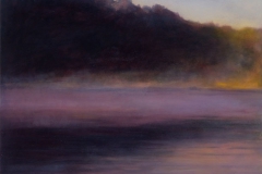 Early MornOil on board, 30" square