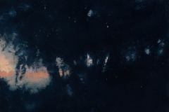 Night Study I Oil on board, 7