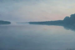 Reflections II Oil on board, 15