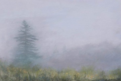 Field In Fog II Oil on board, 15