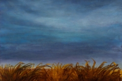 Big Sky II Oil on paper, 18