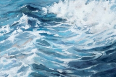In the Wake III Oil on board, 13