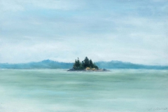 Flander's Bay IIOil on board, 6 3/4"X12", 2011