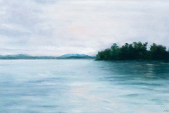 Flander's Bay IIIOil on board, 6 3/4"X12", 2011