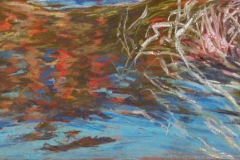 Reflections IIPastel on paper, 17 X 8"