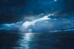 Gathering Storm IVWatercolor and pastel on paper, 18" X 24"
