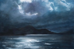 Gathering Storm IIIWatercolor and pastel on paper, 18" X 24"