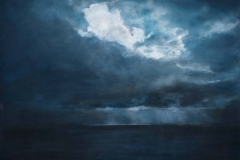 Gathering Storm IWatercolor and pastel on paper, 18" X 24"