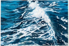 In Motion, IIIWatercolor on paper, 14"X20"